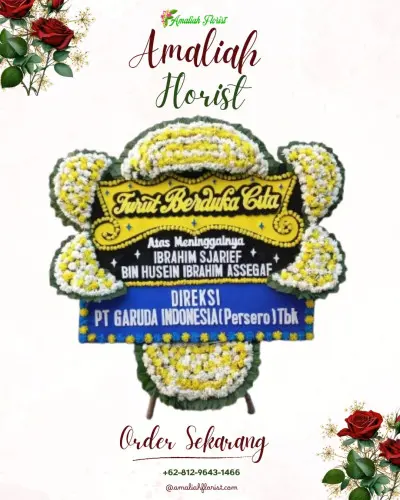 Papan Bunga Duka di Cililin